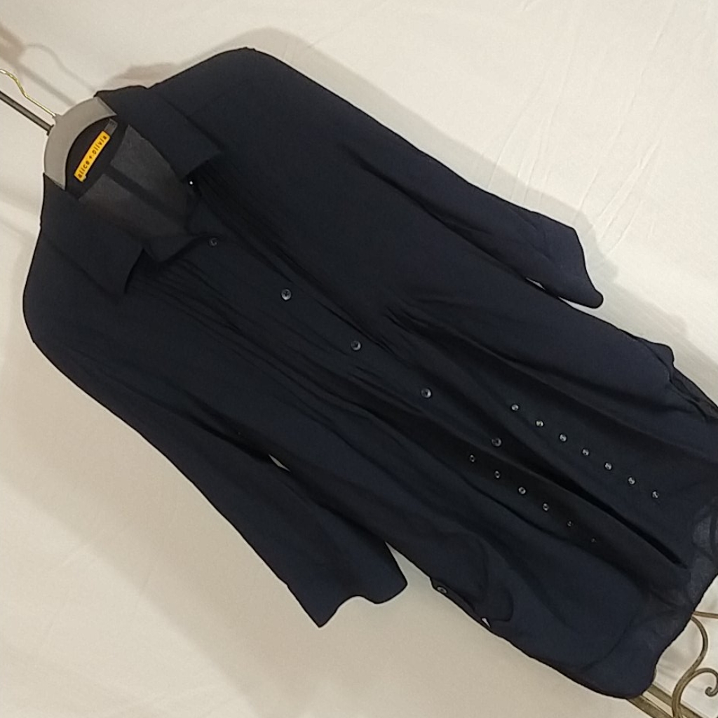 Very Hip Alice And Olivia Navy Tunic/Dress